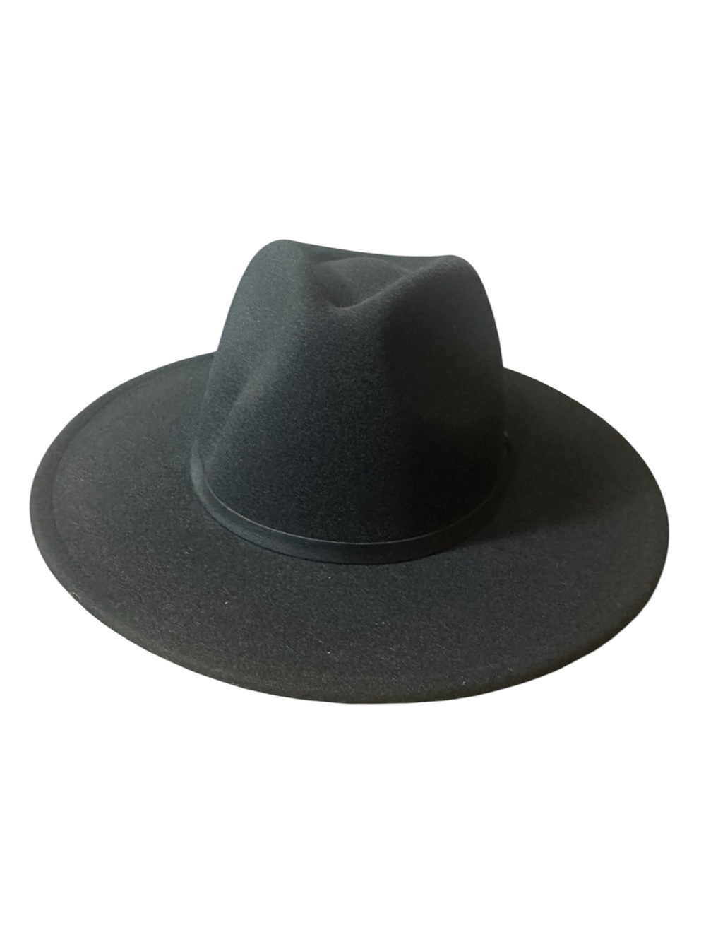 Goodfellow & Co Black Wide Brim Fedora Hat M/L